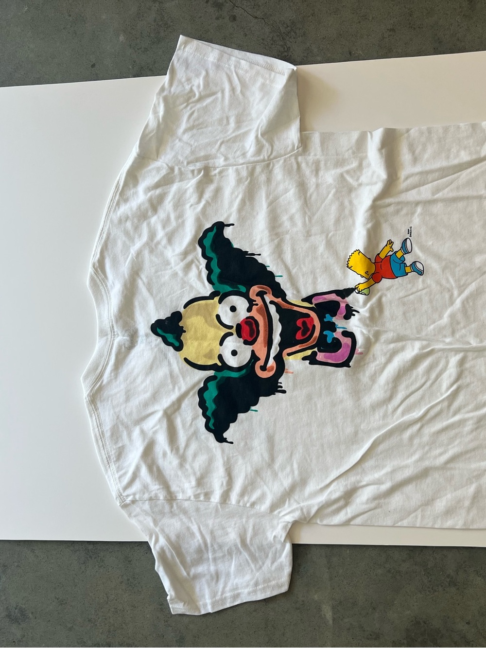 Simpsons Bart and Crusty Shirt